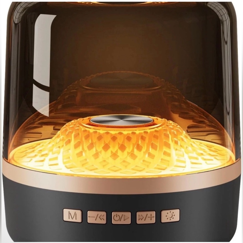 NEW Big Diamond Smart LED Bluetooth Speaker - Wireless RGB Light Up - Picture 3 of 4